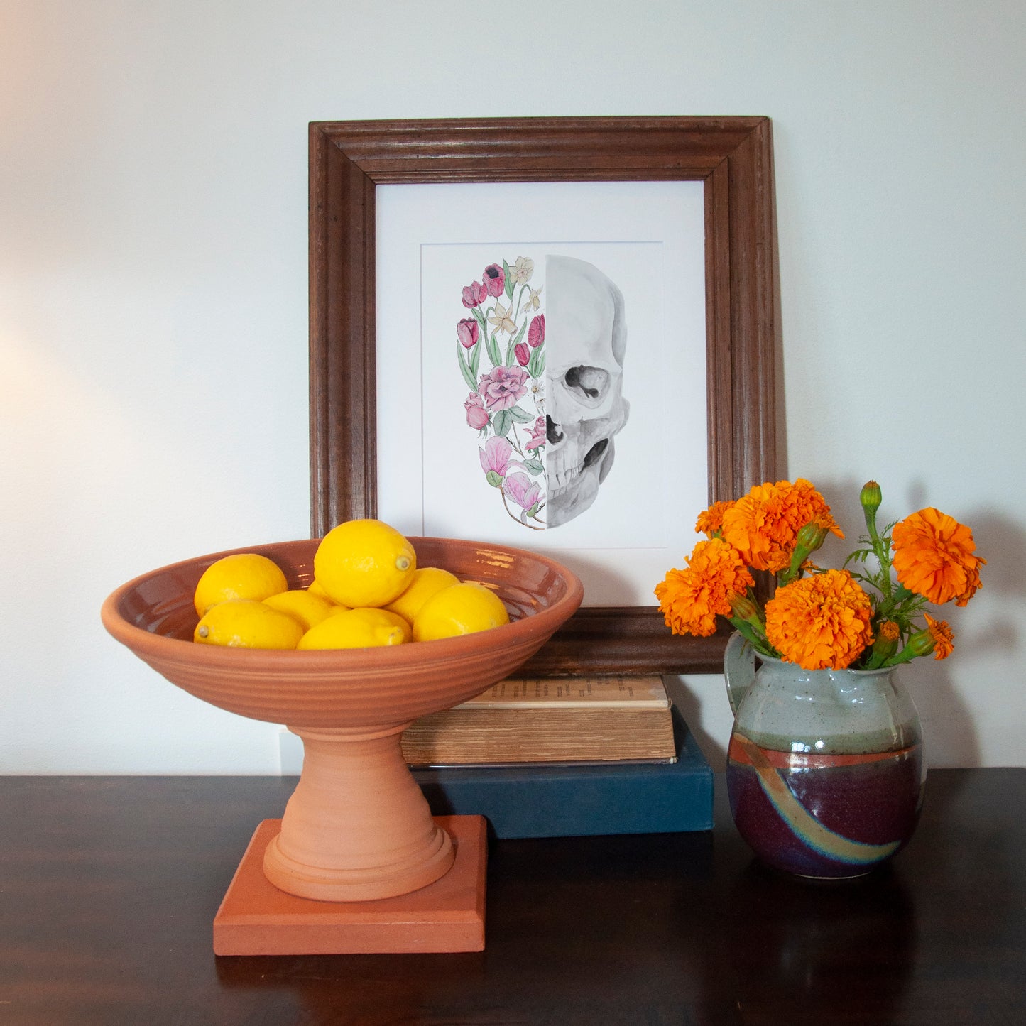 Half and Half, Original, Prints and Greeting Card, anatomical collection
