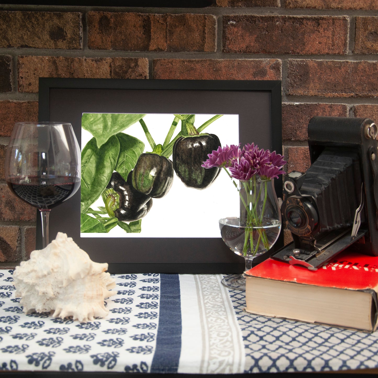 Black Pepper Prints, floral and kitchen collection