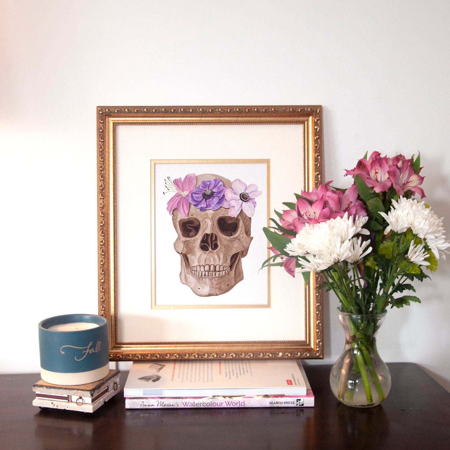 Mother's Crown, Original, Print and Greeting Card, anatomical collection
