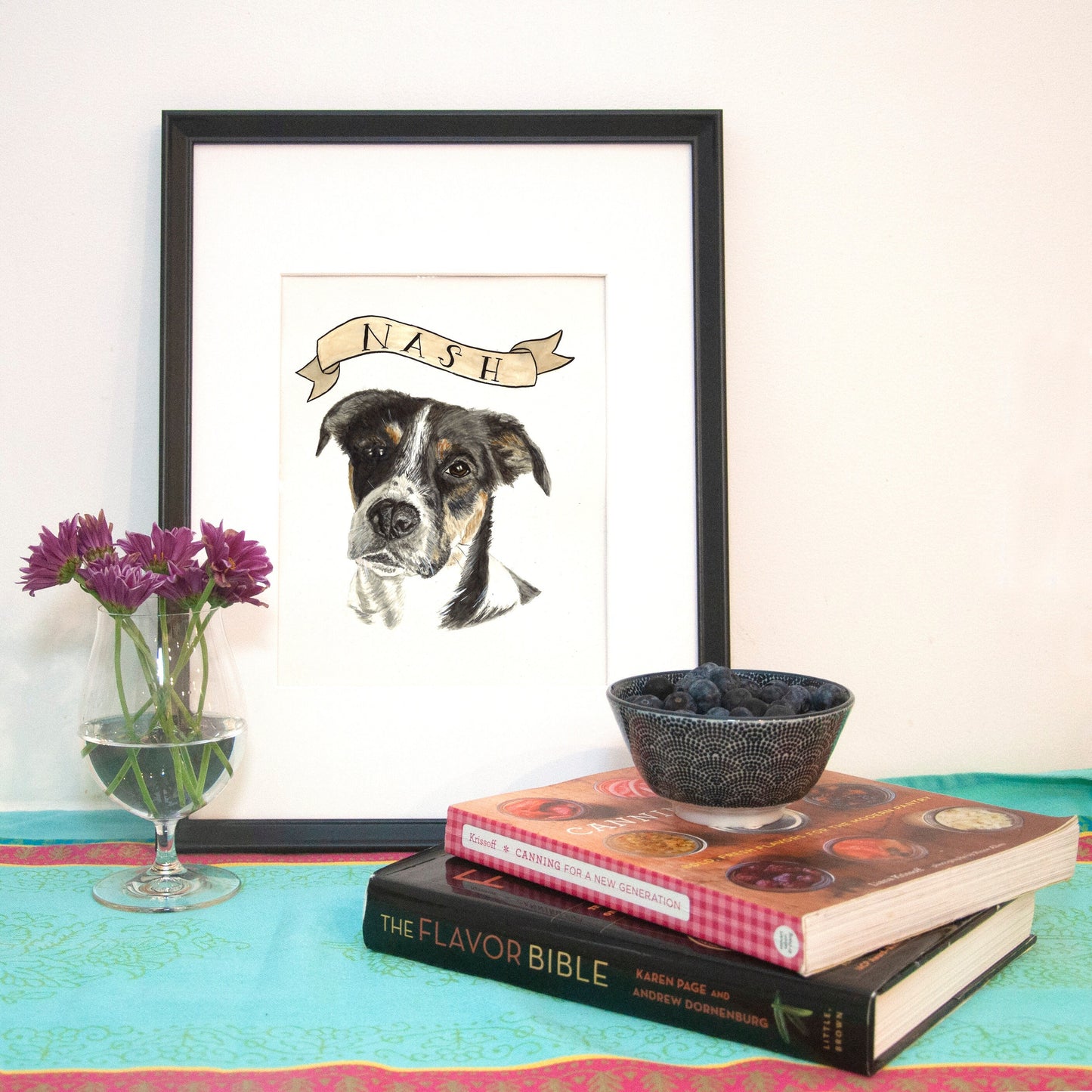 Custom Handmade Pet Portrait, Custom Watercolor Pet Portrait, Watercolor Pet Portrait, Pet Memorial, Christmas Gift, Birthday Present