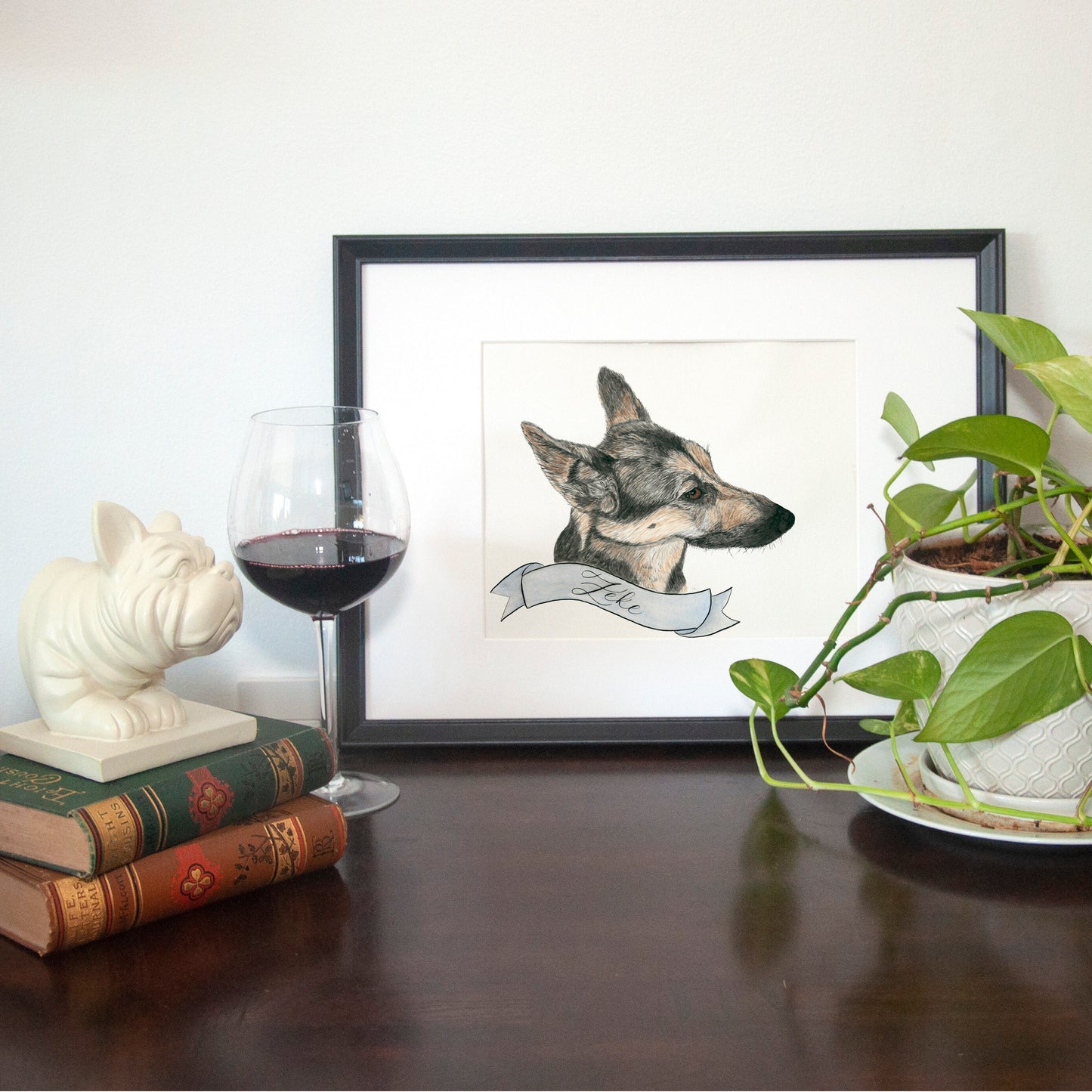 Custom Handmade Pet Portrait, Custom Watercolor Pet Portrait, Watercolor Pet Portrait, Pet Memorial, Christmas Gift, Birthday Present